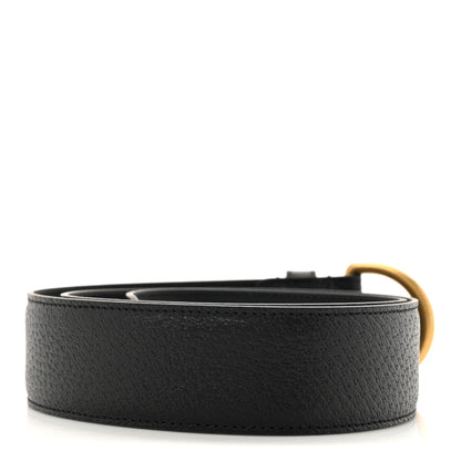 Gucci Textured Dollar Calfskin 40mm Belt 85 34 Black 2 of 4