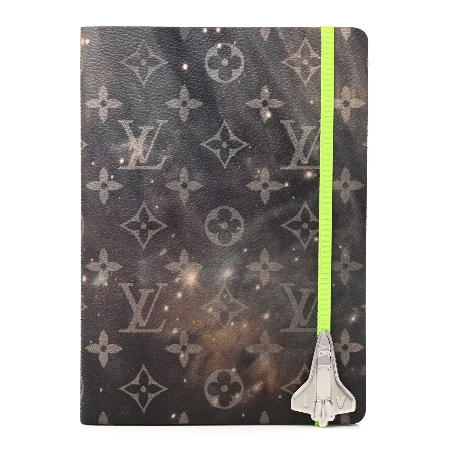 Louis Vuitton Monogram Galaxy Clemence Notebook MM 1 of 6