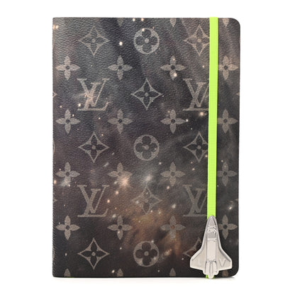 Louis Vuitton Monogram Galaxy Clemence Notebook MM 1 of 6