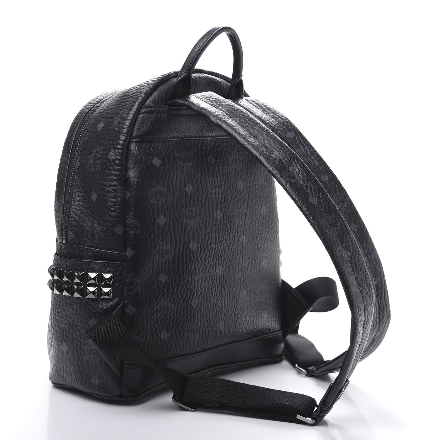 Visetos Small Side Stud Stark Backpack Black