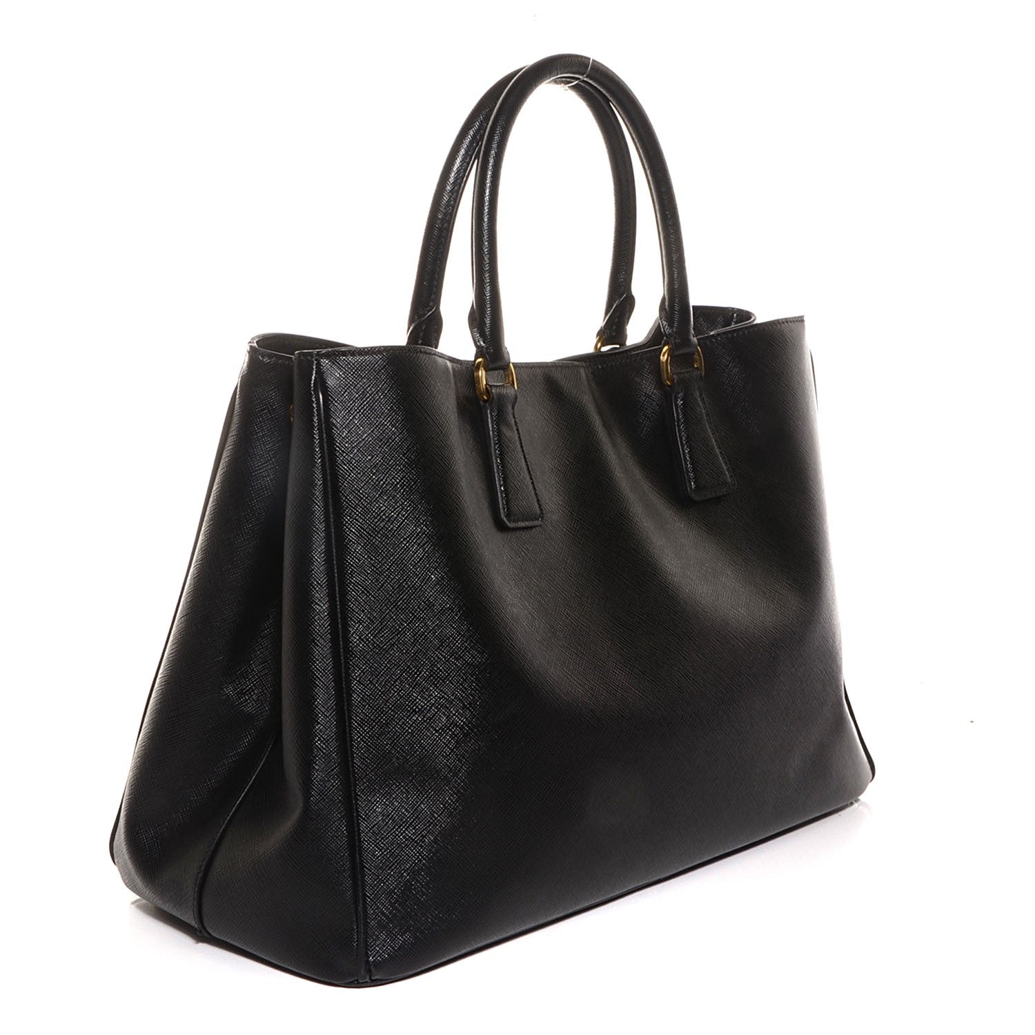 Prada SAFFIANO Lux Large Tote Nero Black 3 of 12