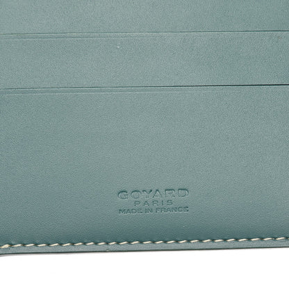 Goyard Chevron Bifold Wallet Green 6 of 7