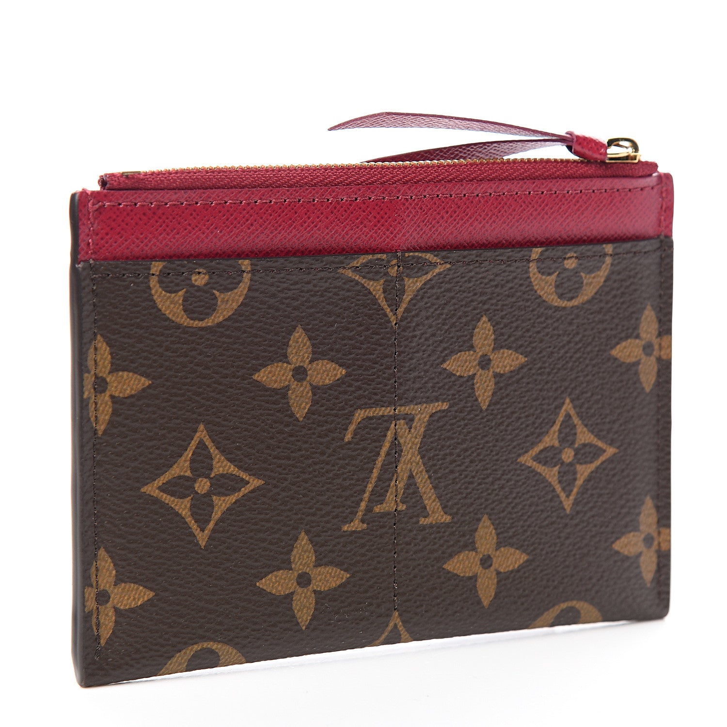 Louis Vuitton Monogram Zipped Card Holder Fuchsia 2 of 5