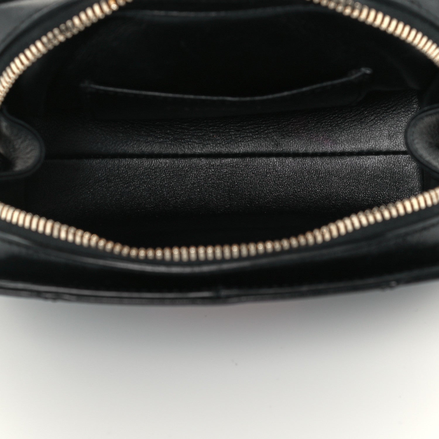 Chanel Calfskin Chevron Quilted Medal Flap Black 5 of 10