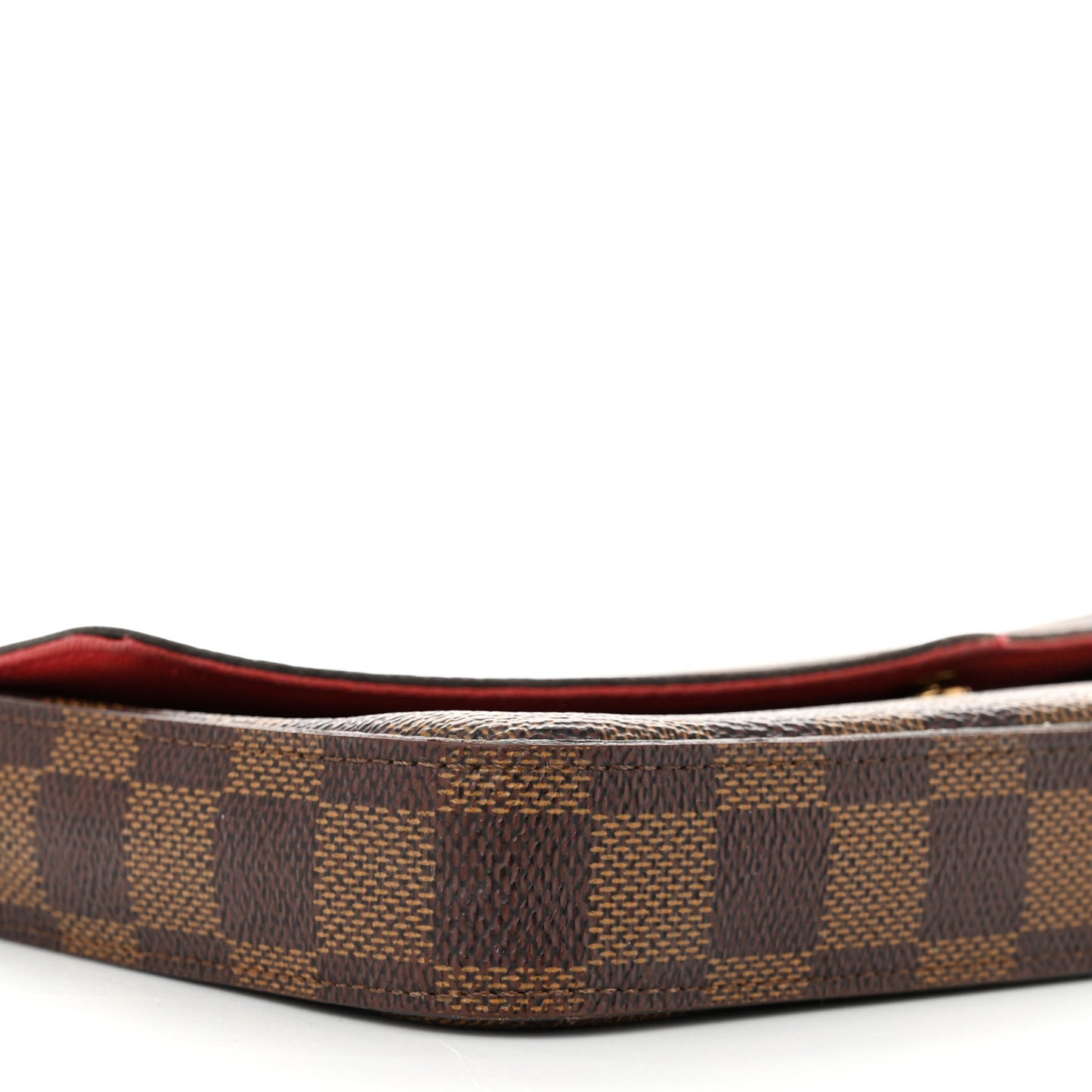 Damier Ebene Pochette Felicie Chain Wallet