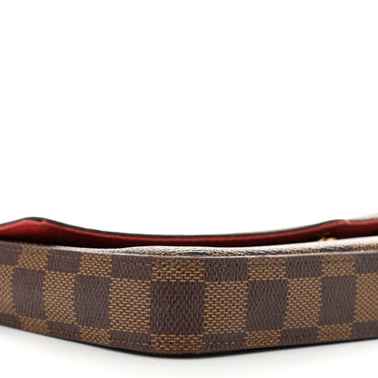 Louis Vuitton Damier Ebene Pochette Felicie Chain Wallet 11 of 15