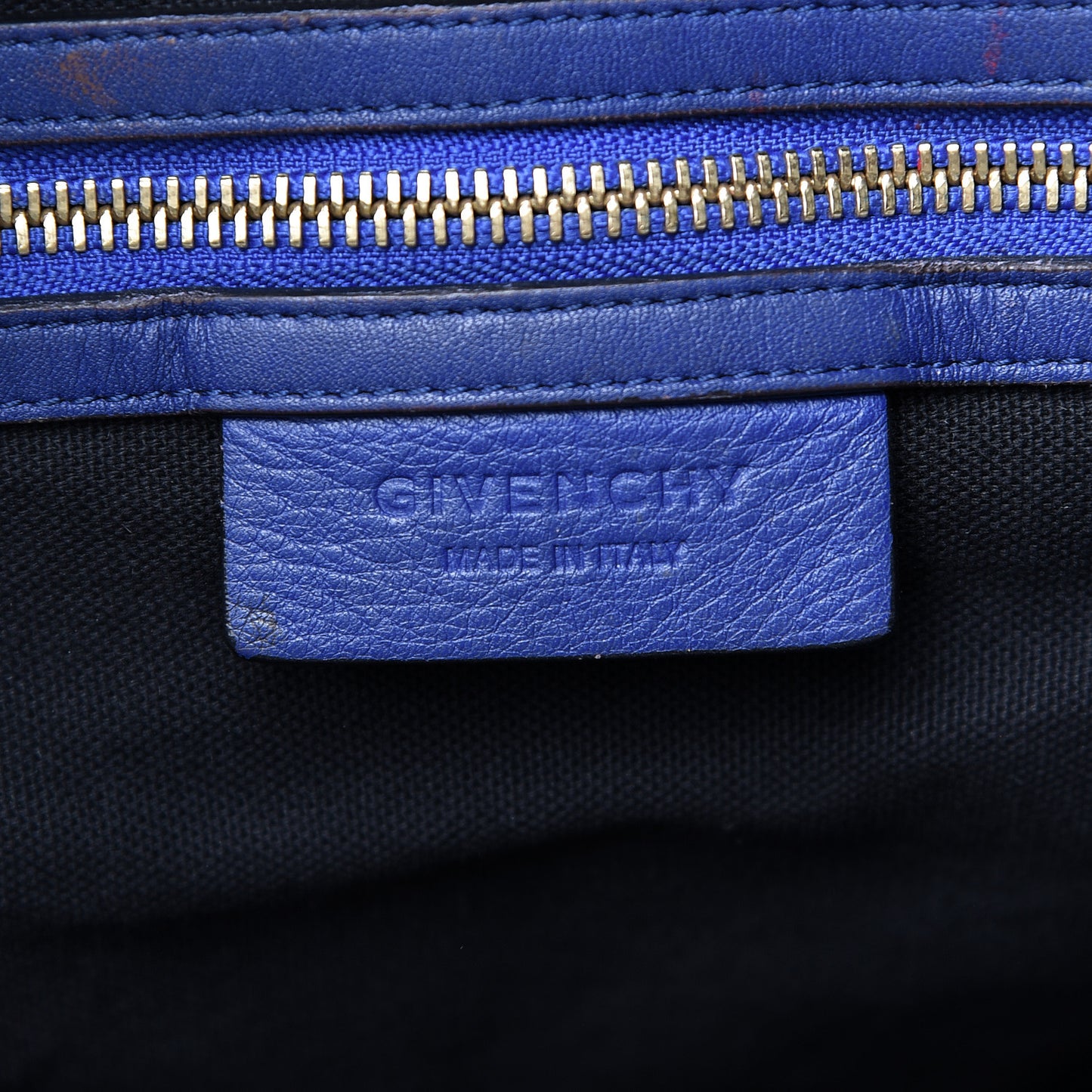 Calfskin Medium Nightingale Bright Blue Black