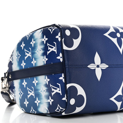 Louis Vuitton Monogram Escale Speedy Bandouliere 30 Blue 9 of 10
