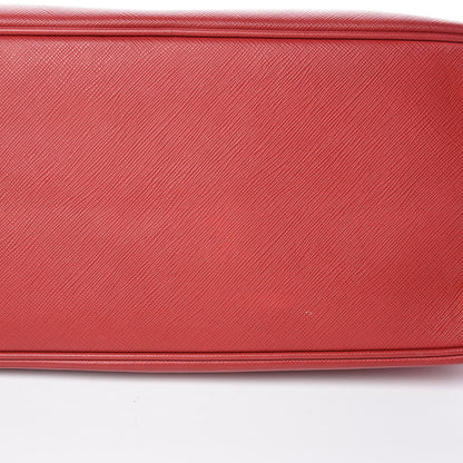 Prada Saffiano Small Galleria Double Zip Tote Fuoco 25 of 26