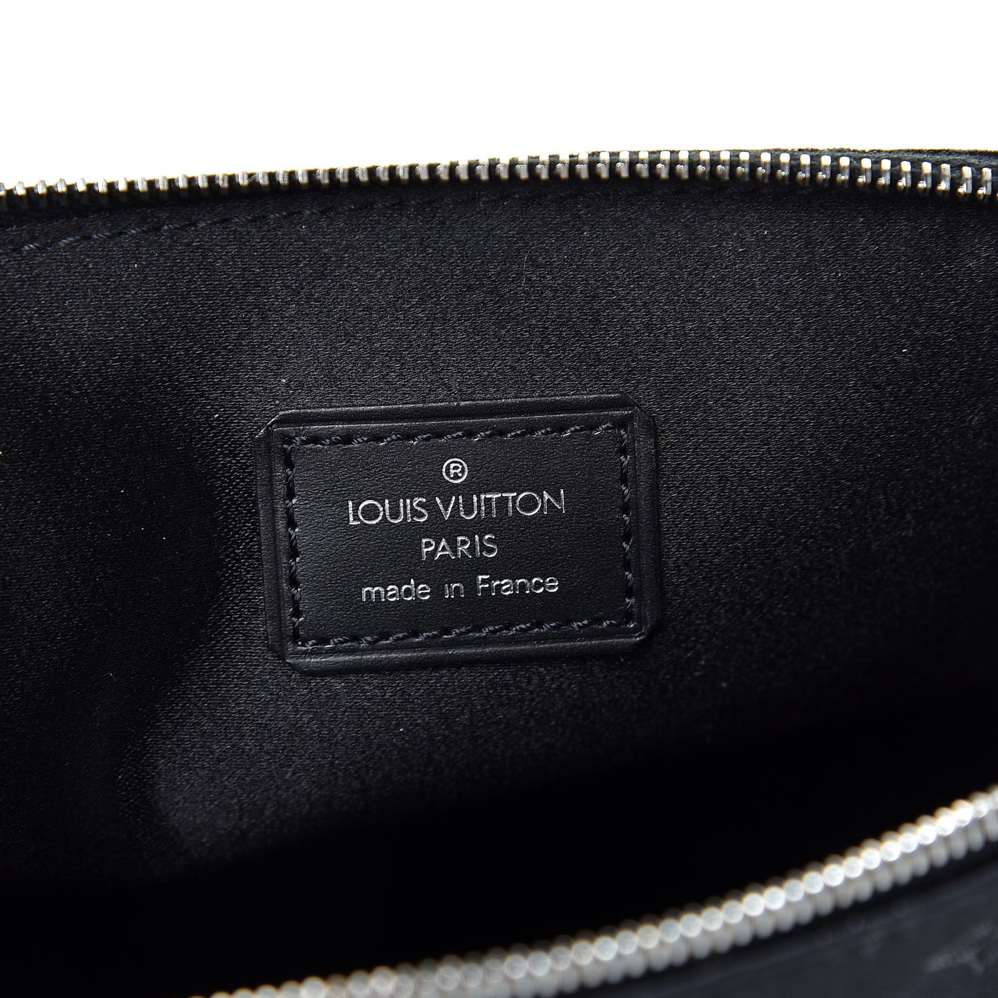 Satin Monogram Little Alma Black