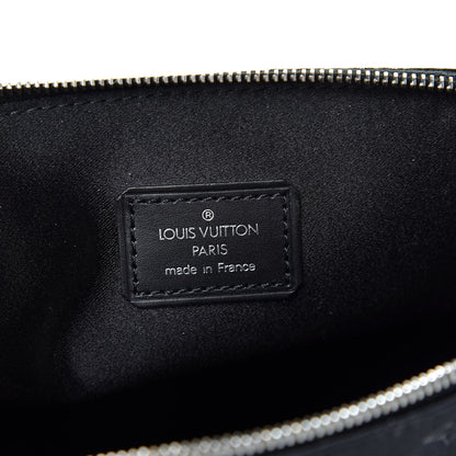 Louis Vuitton Satin Monogram Little Alma Black 6 of 11