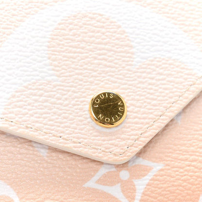 Louis Vuitton Monogram Giant By The Pool Victorine Wallet Brume 9 of 11
