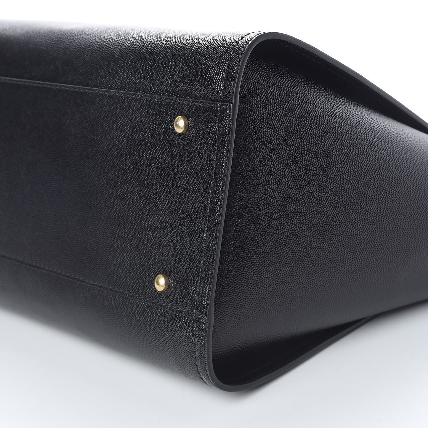 Caviar Large Studded Deauville Tote Black
