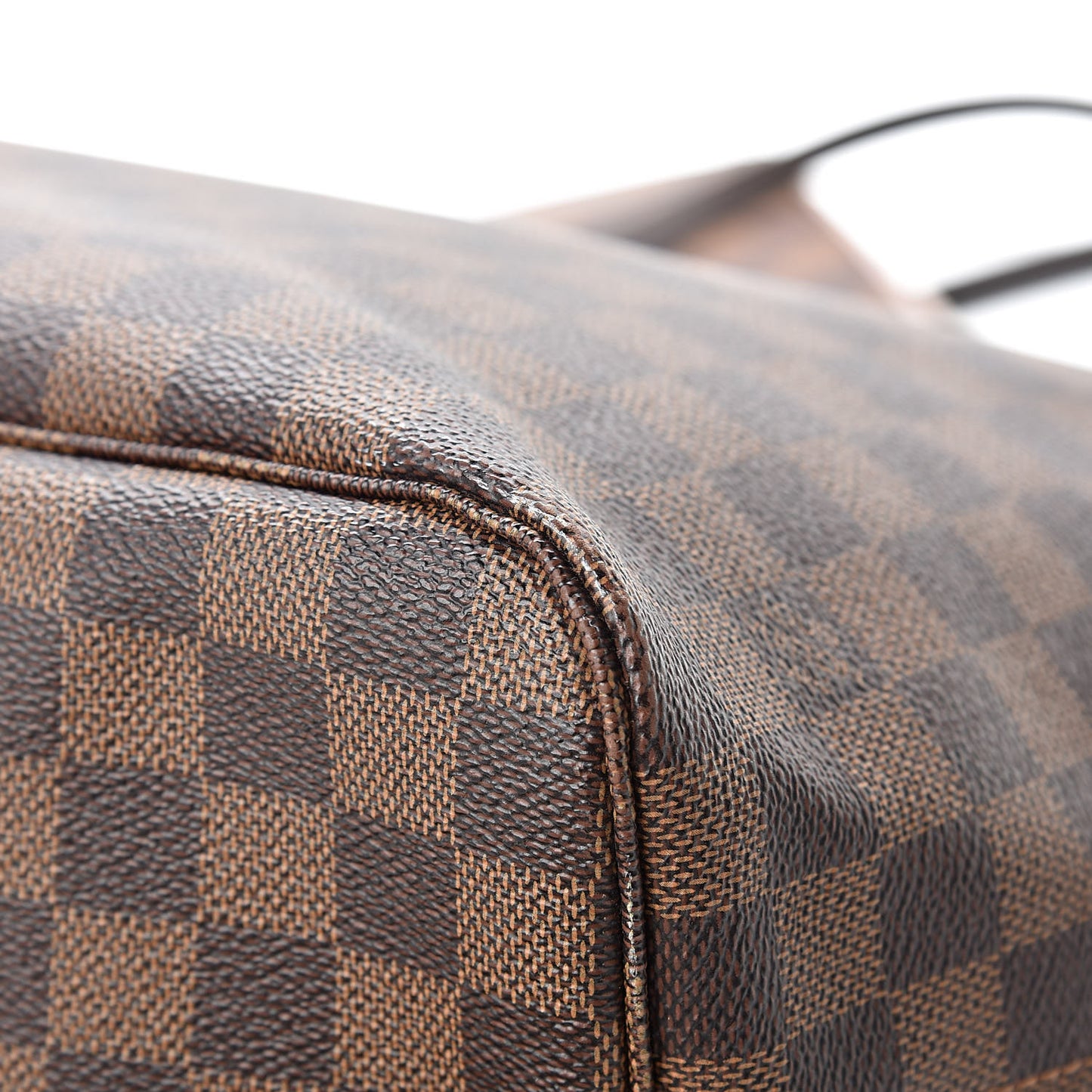 Damier Ebene Neo Neverfull MM Rose Ballerine