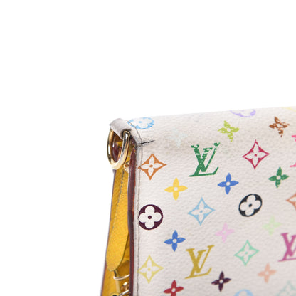 Louis Vuitton Monogram Multicolor Insolite Wallet White Citron 13 of 14