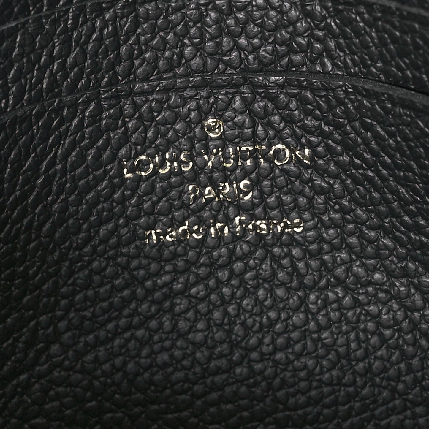 Empreinte Monogram Giant Ivy Wallet On Chain Black