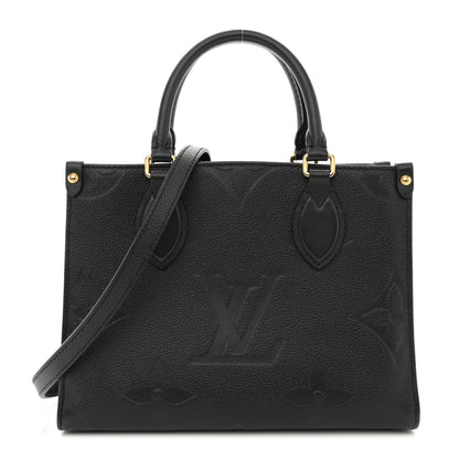 Louis Vuitton Empreinte Monogram Giant Onthego PM Black 1 of 13