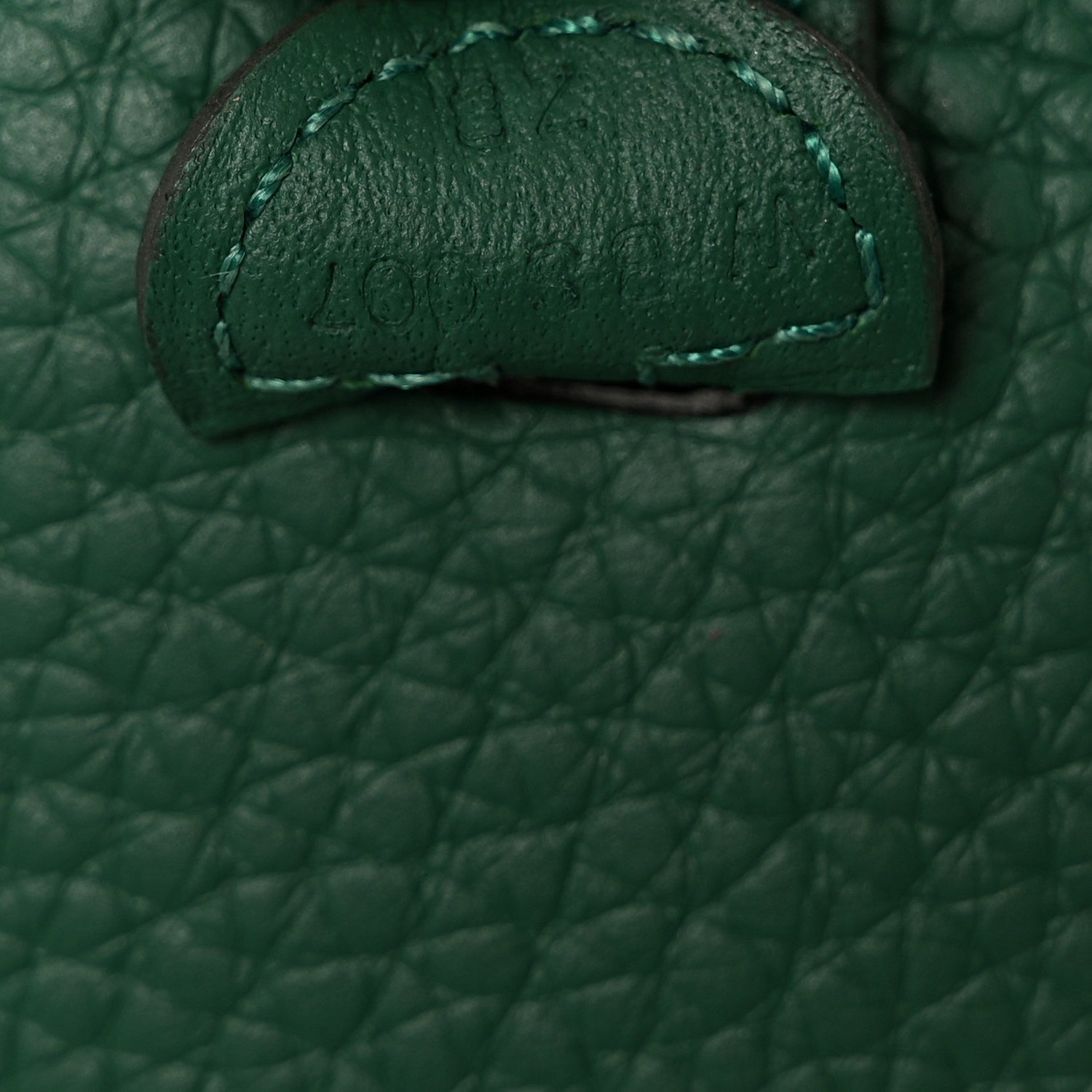 Hermes Taurillon Clemence Evelyne TPM Vert Vertigo 7 of 11