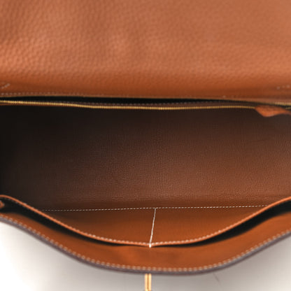 Hermes Togo Kelly Retourne 32 Gold 4 of 13