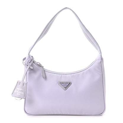Prada Re-Nylon Saffiano Mini Re-Edition 2000 Bag Glicine 1 of 10