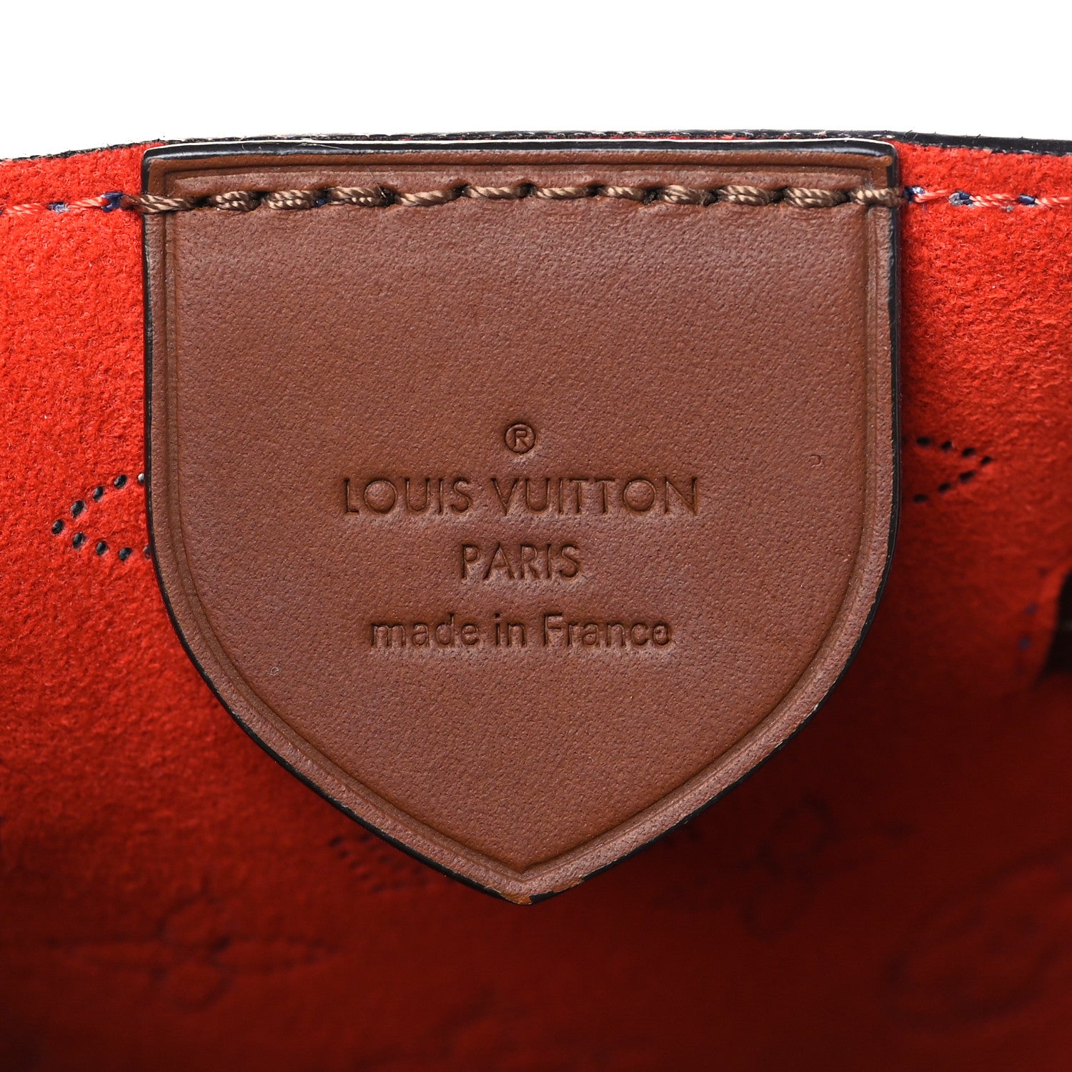 Louis Vuitton Mahina Girolata Blue Horizon Pumpkin 7 of 9