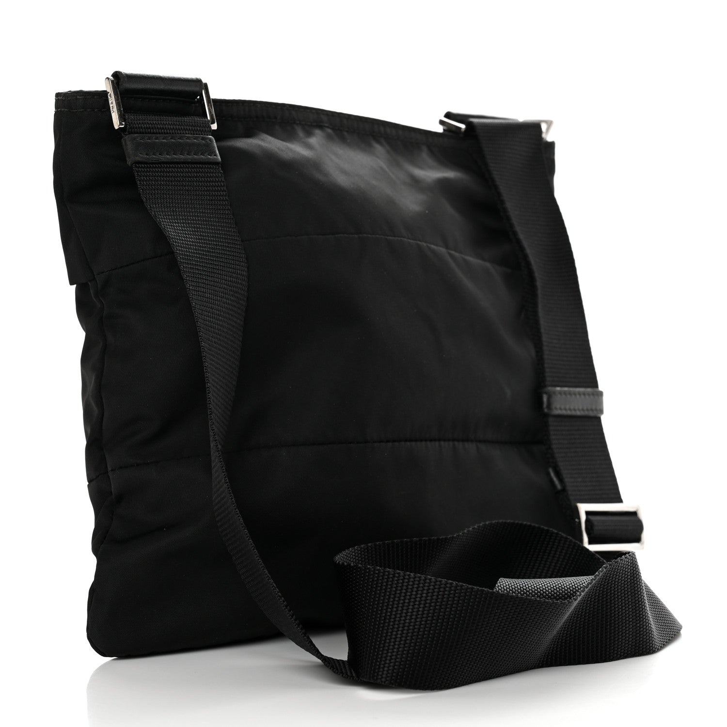 Prada Tessuto Nylon Vela Messenger Bag Black 3 of 11