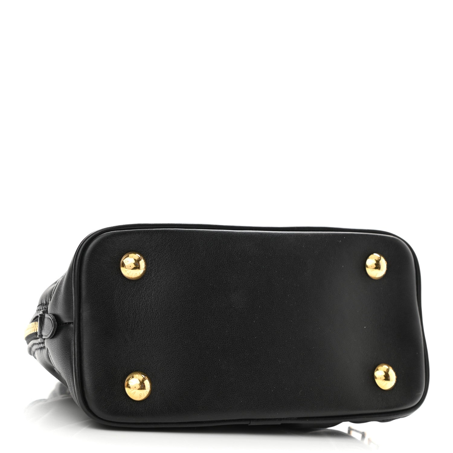 Louis Vuitton Calfskin Bubblegram Alma BB Black 4 of 7