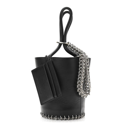 Alexander Wang Smooth Calfskin Roxy Bucket Bag Black 1 of 11