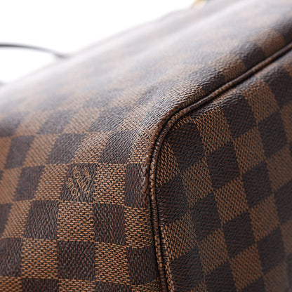 Louis Vuitton Damier Ebene Neo Neverfull MM Rose Ballerine 13 of 15