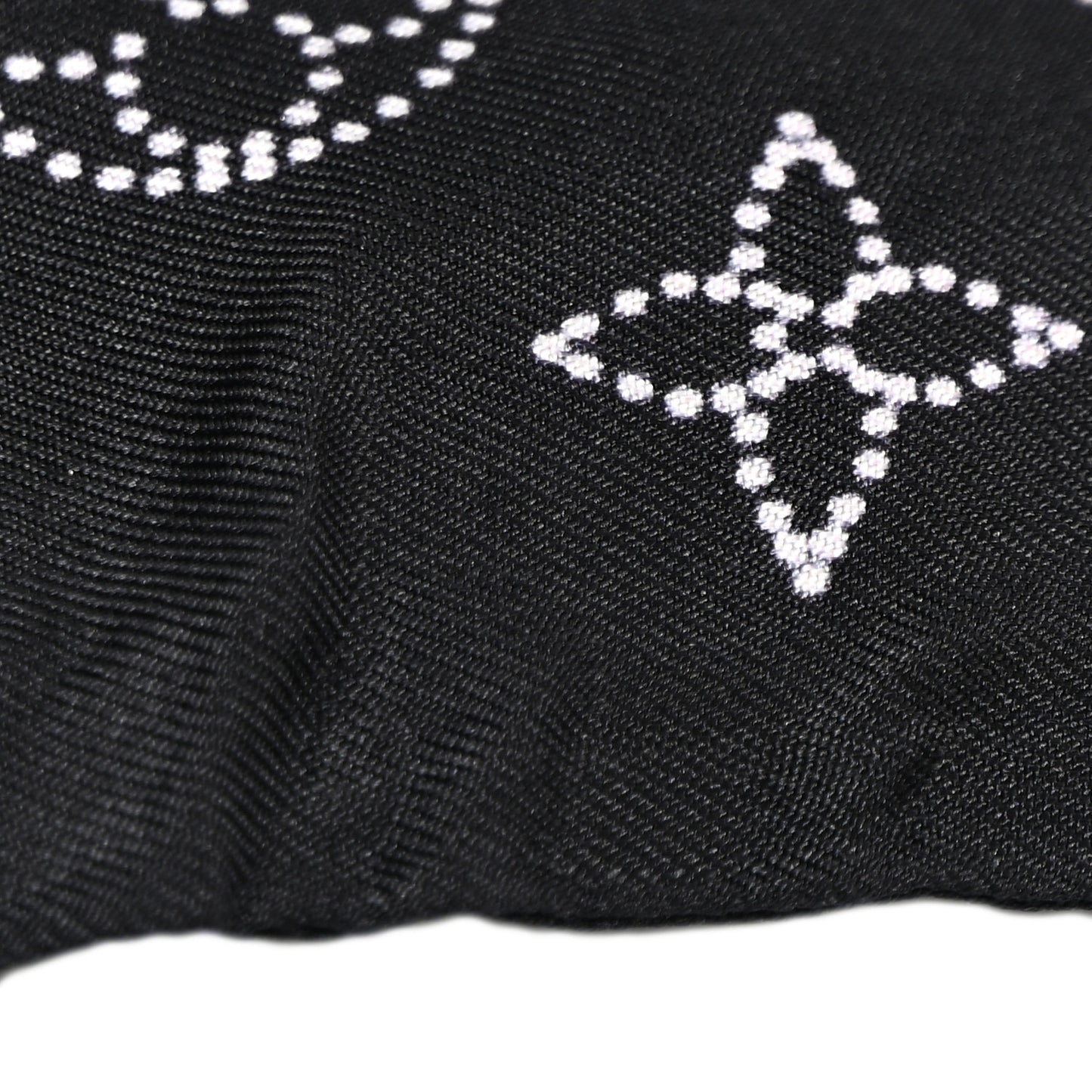 Silk Monogram LV Mahina Flight Mode Bandeau Blue Pink