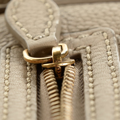 Celine Pebbled Calfskin Nano Luggage 8 of 9