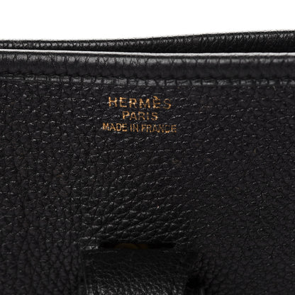 Hermes Togo Evelyne GM Black 6 of 8