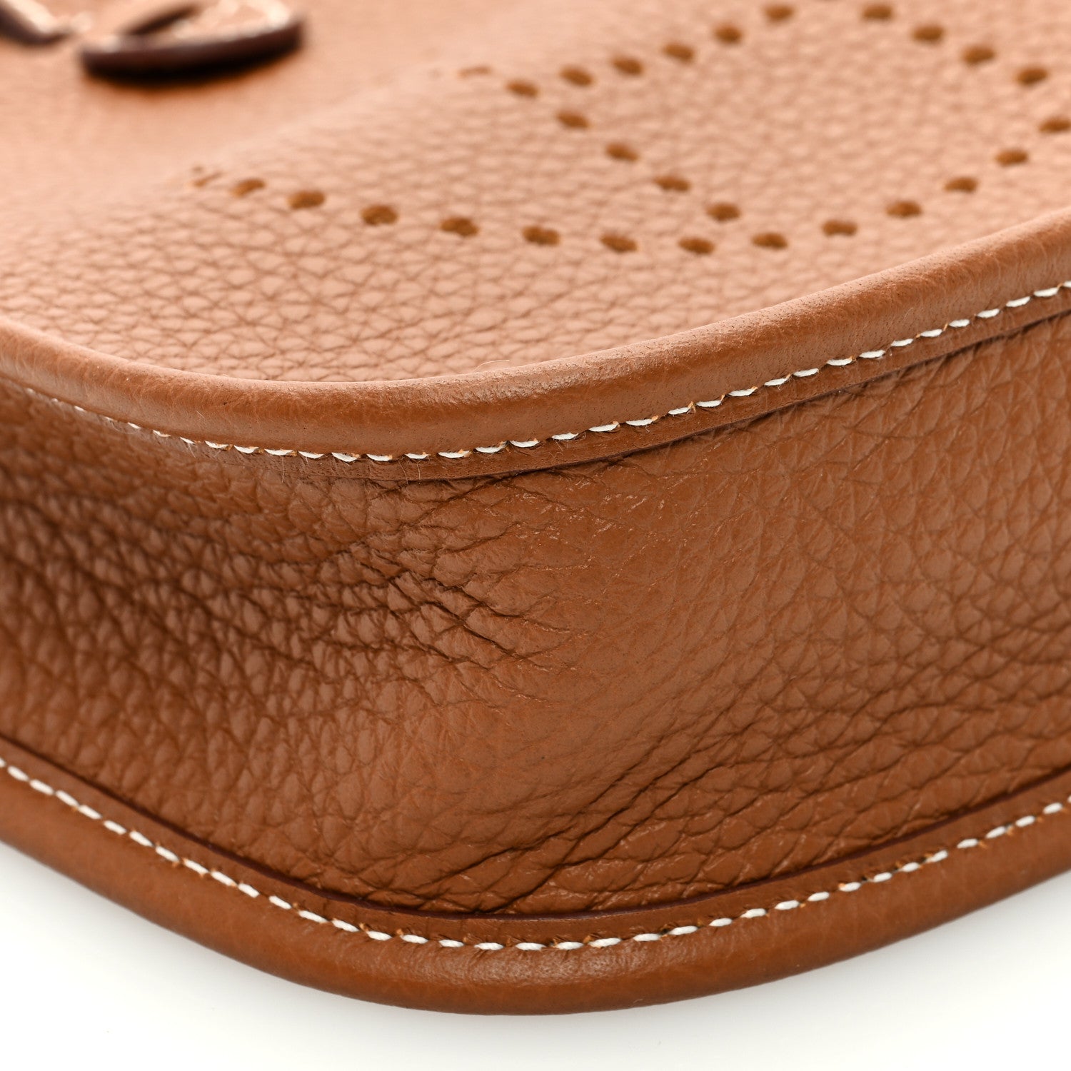 Hermes Taurillon Clemence Amazone Evelyne TPM Gold 8 of 10
