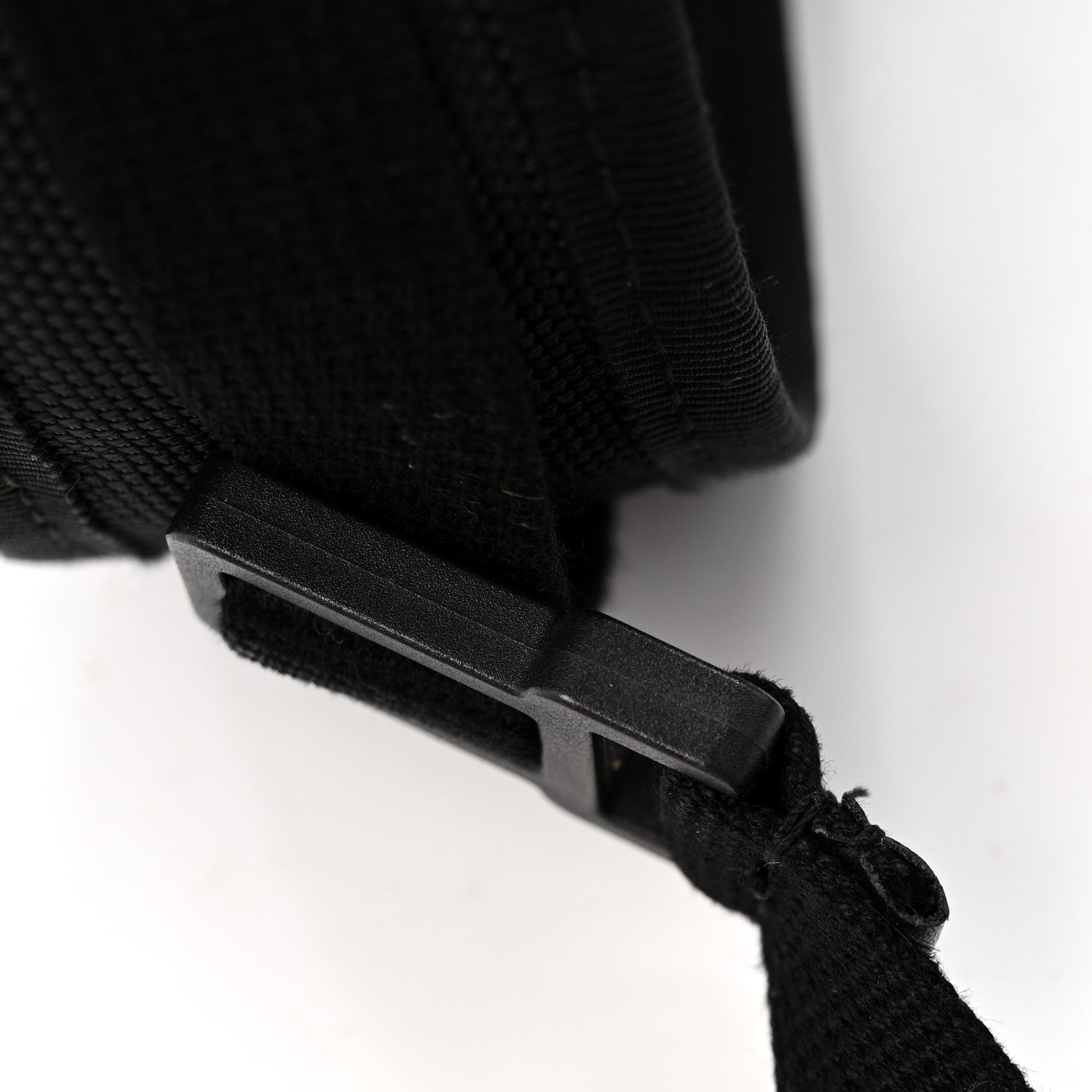 Gucci Soft GG Supreme Monogram Calfskin Web Double Buckle Backpack Black 15 of 16