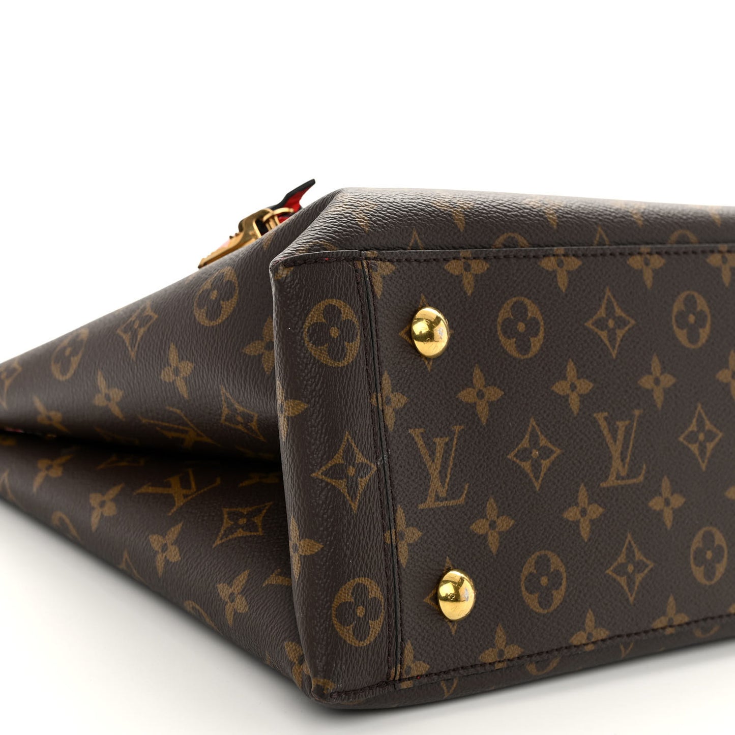 Monogram Flower Tote Coquelicot