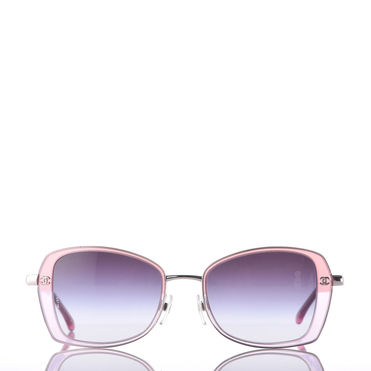 Chanel Metal CC Sunglasses 4184 Pink 2 of 6