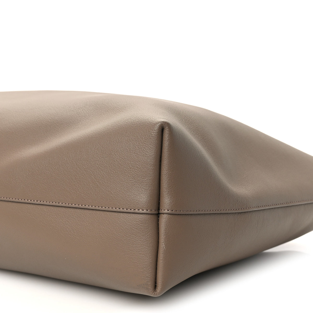 Saint Laurent Calfskin Large Shopping Tote Taupe 10 of 10