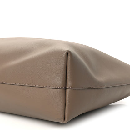 Saint Laurent Calfskin Large Shopping Tote Taupe 10 of 10