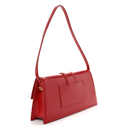 Jacquemus Glazed Calfskin Le Bambino Long Red 3 of 11