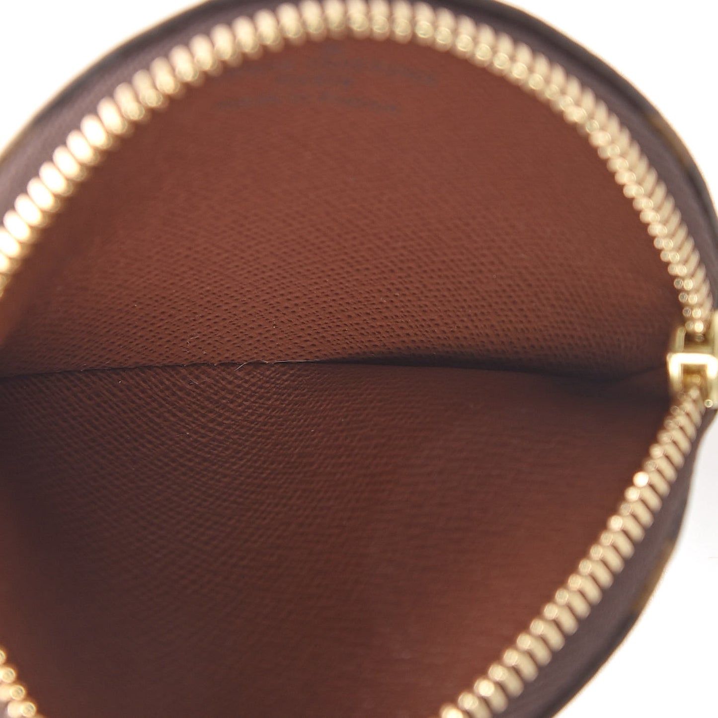 Monogram Round Coin Purse
