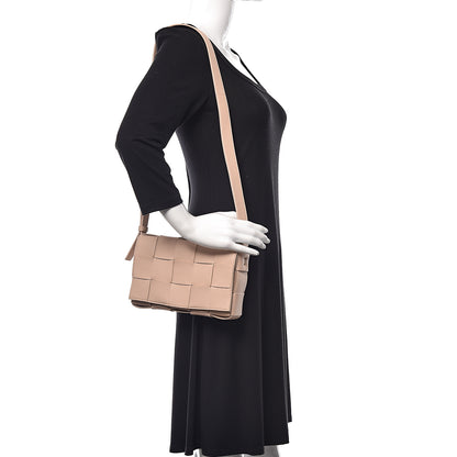 Bottega Veneta Nappa Maxi Intreccio Cassette Bag Nude 2 of 10