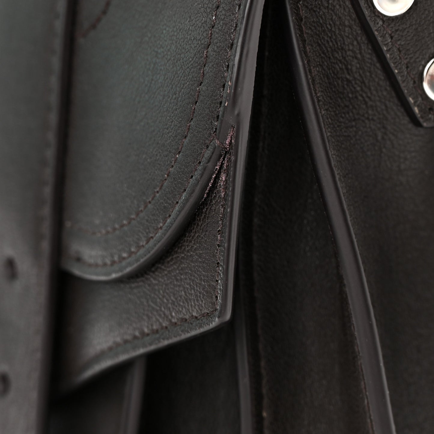 Lambskin Medium PS1 Satchel Dark Espresso