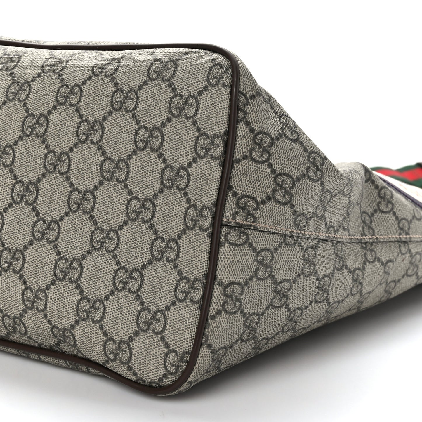 Soft GG Supreme Monogram Courrier Medium Crossbody Tote Beige New Acero