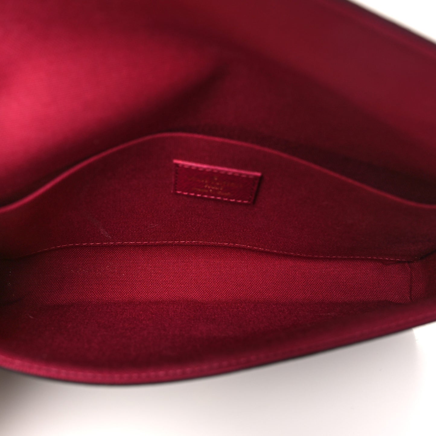 Monogram Pochette Felicie Chain Wallet Fuchsia