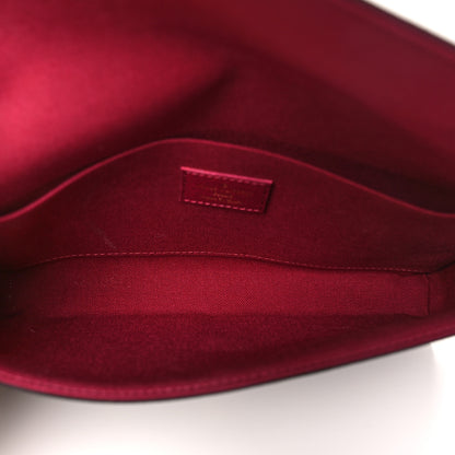 Louis Vuitton Monogram Pochette Felicie Chain Wallet Fuchsia 6 of 10