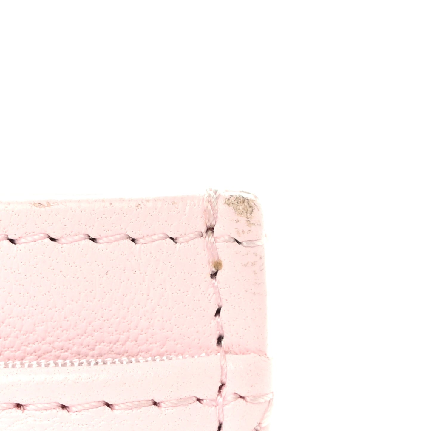 Lambskin Quilted Chanel 19 Card Holder Light Pink