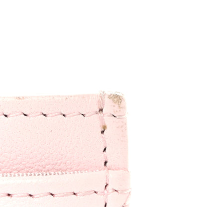 Chanel Lambskin Quilted Chanel 19 Card Holder Light Pink 10 of 12