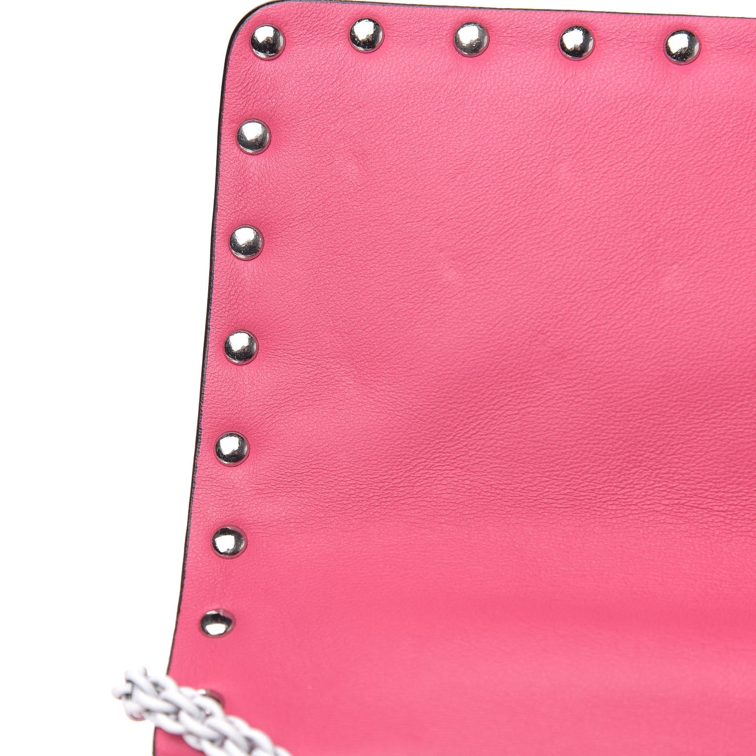 Valentino Garavani Lambskin Medium Free Rockstud Spike Shoulder Bag Shadow Pink 12 of 12