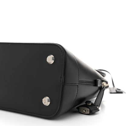 Balenciaga Calfskin Lipstick Logo S Ville Top Handle Bag Black 9 of 10