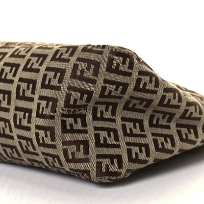 Fendi Zucchino Pochette Dark Brown 8 of 15